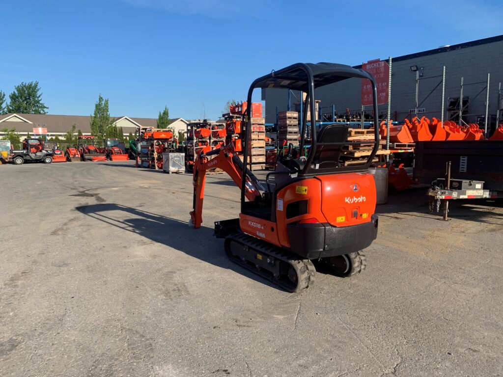 New Kubota KX018-4H Excavator 3