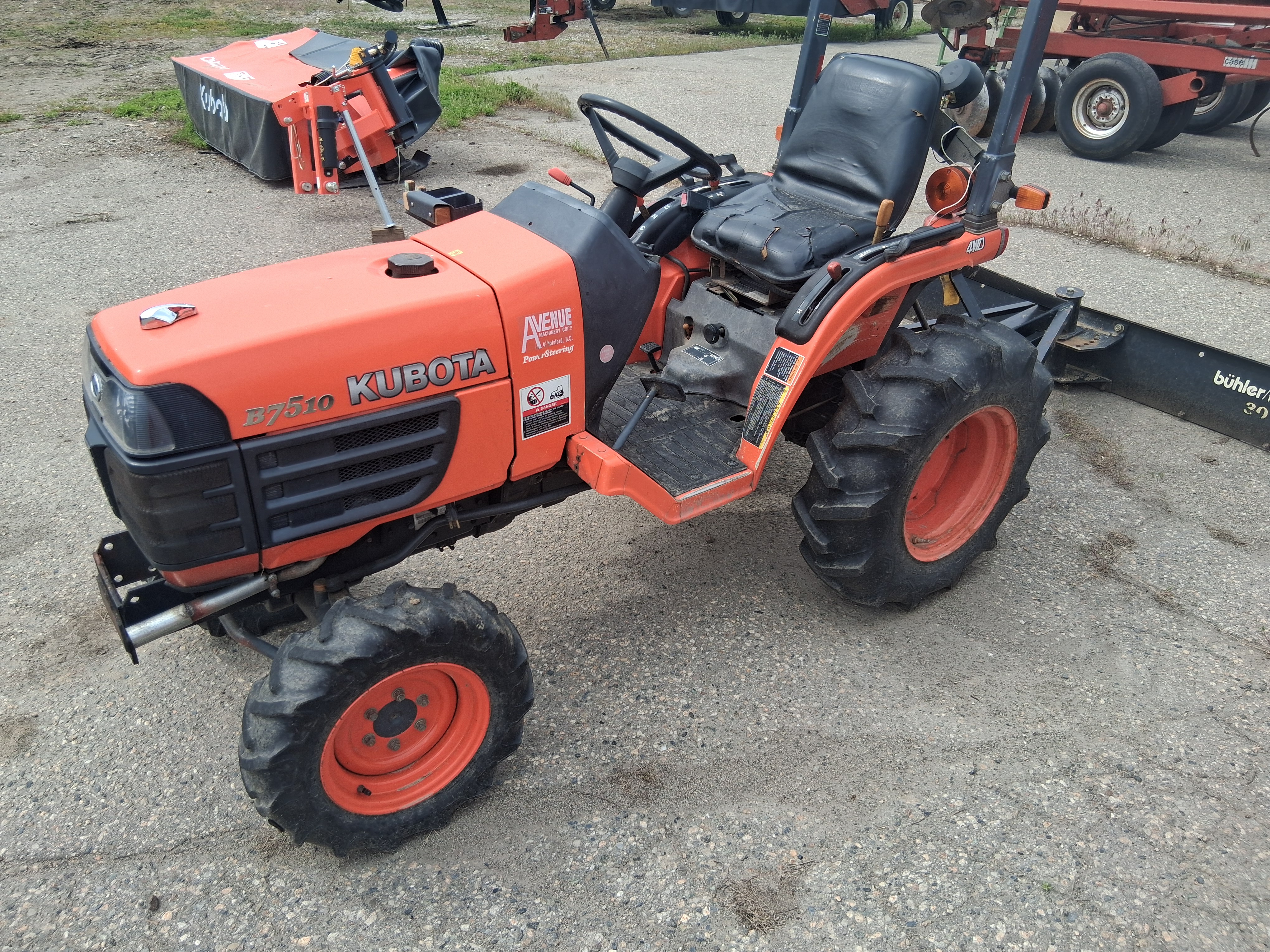 Used Kubota B7510 Tractor
