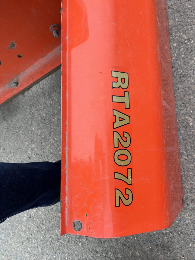 Land Pride rotary tiller RTA2072 3