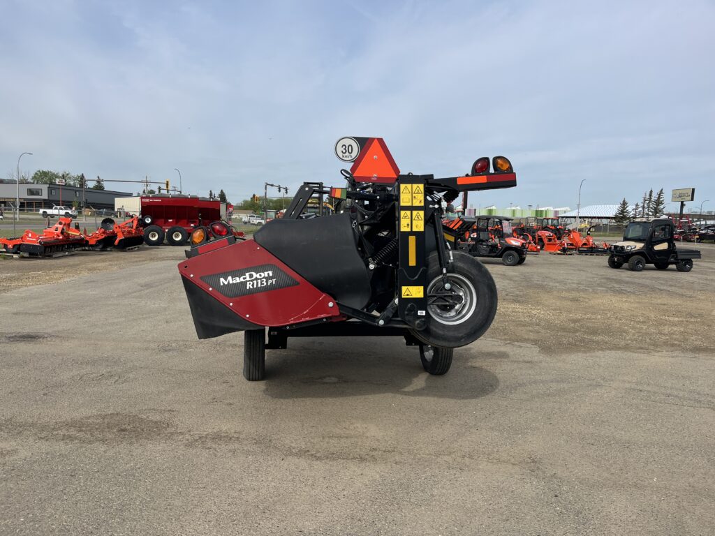 *END OF SEASON PRICING* 2024 MacDon R113PT Mower Conditioner W/ Transport 3