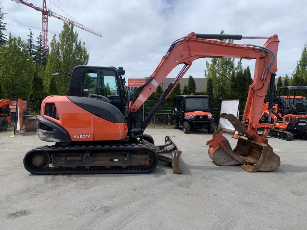 2018 Kubota KX080-4S 3