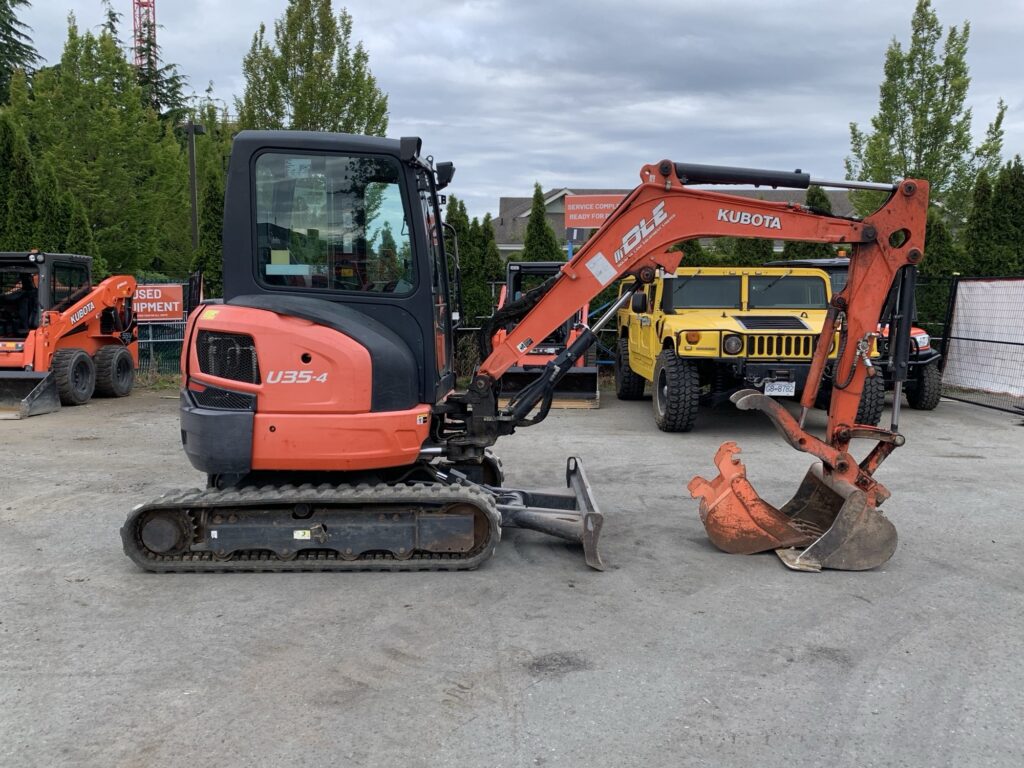 2016 Kubota U35-4G Excavator