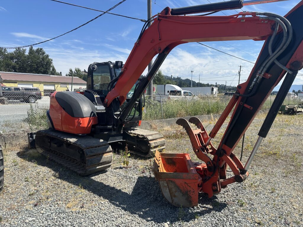 2018 Kubota KX080-4S Excavator 1