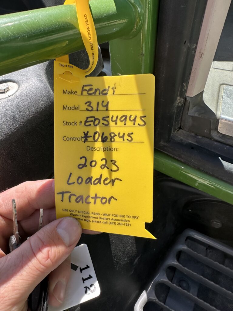 2023 Fendt 314G3 Loader Tractor 6
