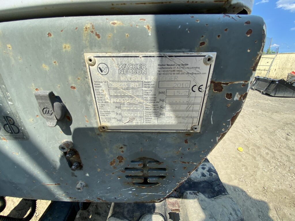 2010 Wacker Neuson 28 Z3 Mini Excavator 5