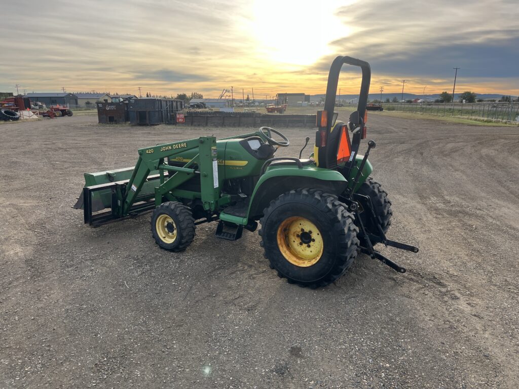 2002 John Deere 4210 tractor 1