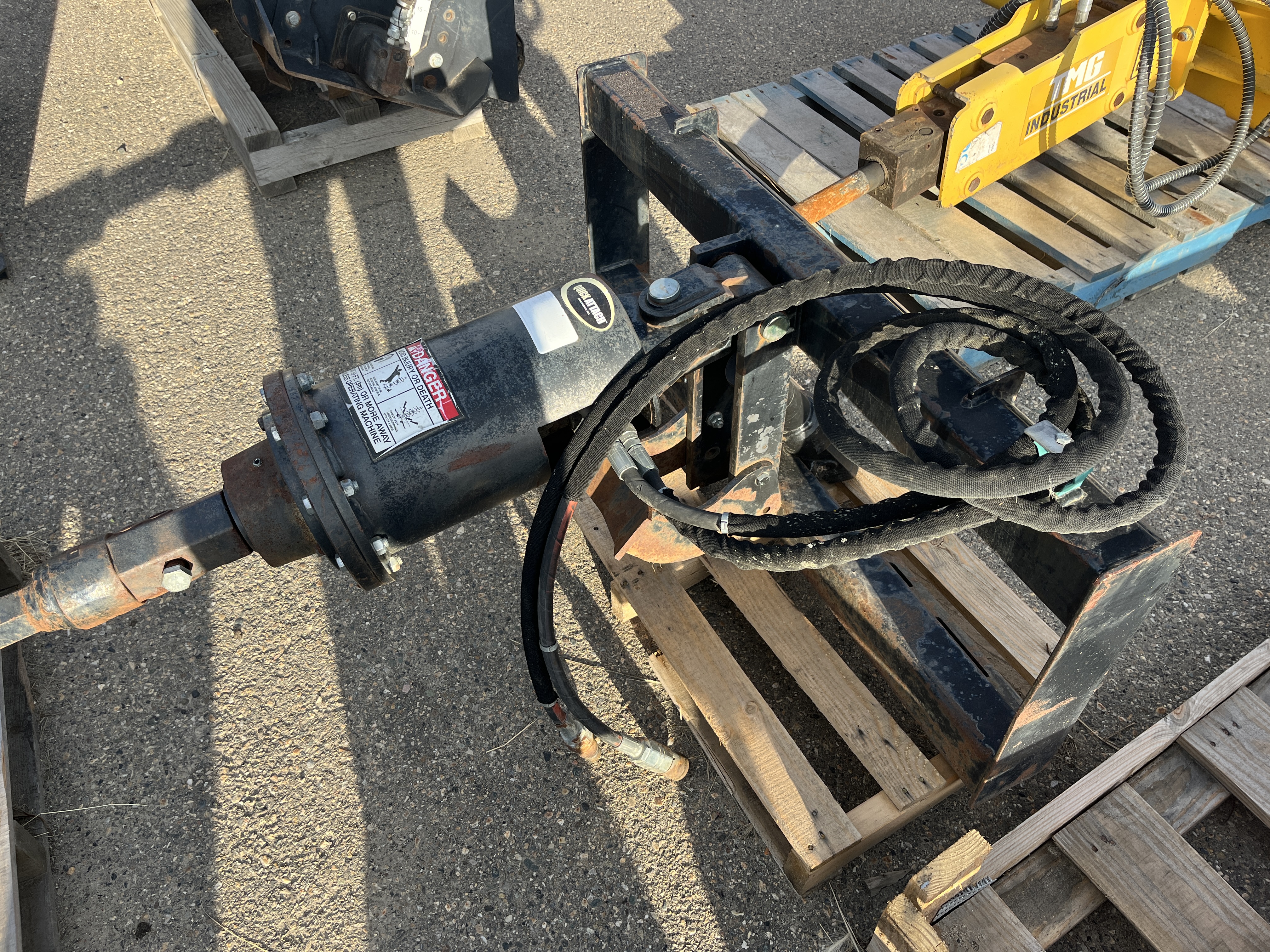 Skid Steer Post Hole Auger 3