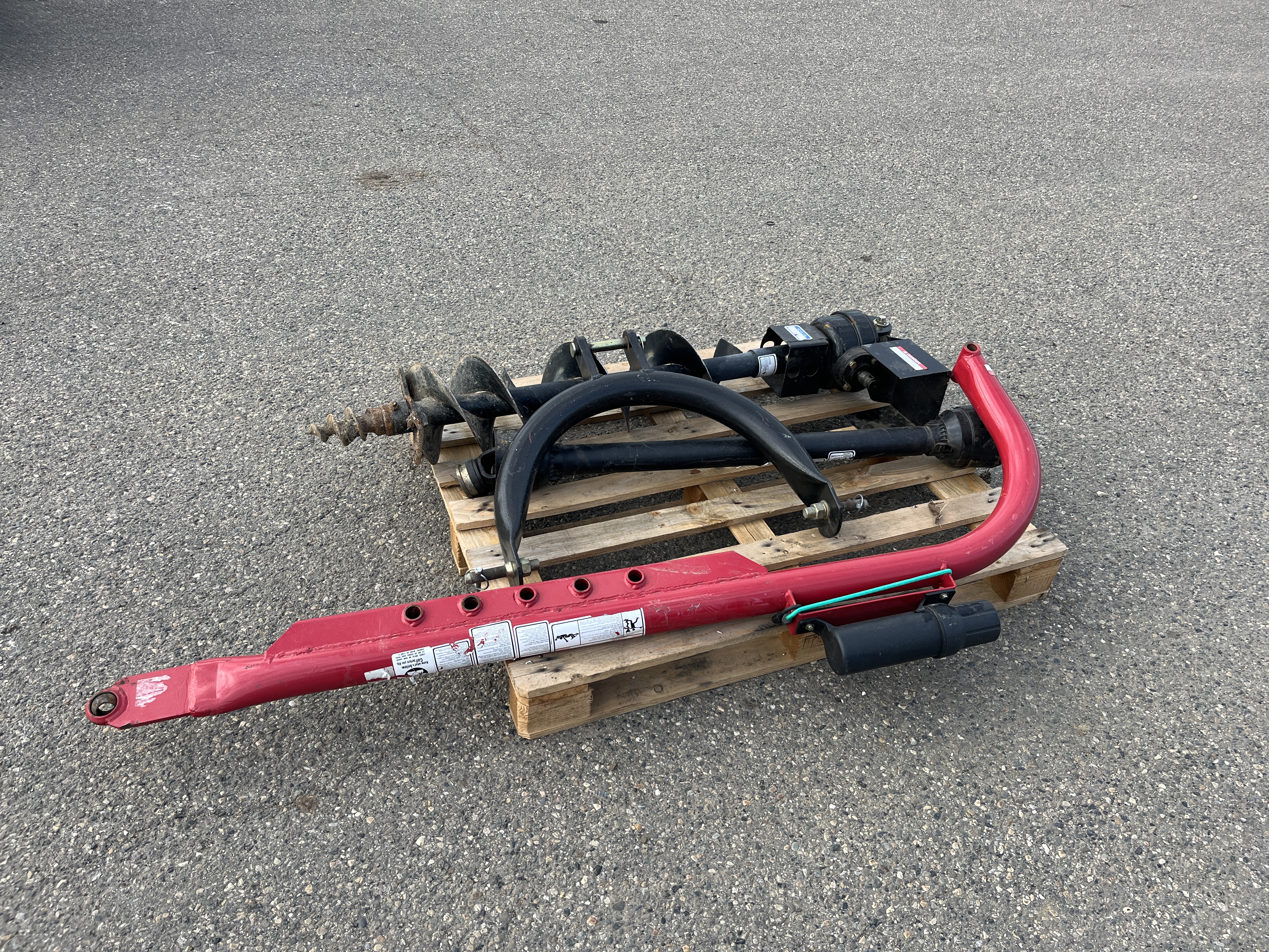 Red Rock Post Hole Auger