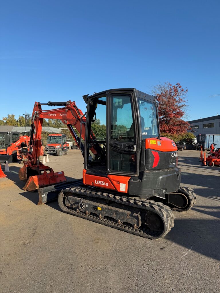 2023 U55-5 w/ Angle Blade, 715 Hours 1