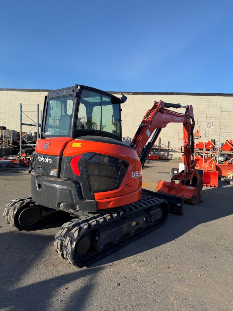 2023 U55-5 w/ Angle Blade, 715 Hours 2