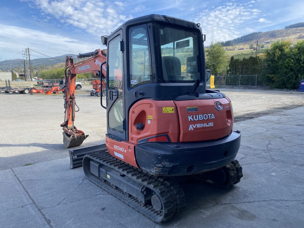 2017 Kubota KX040-4 3